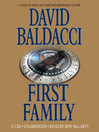 Cover image for First Family